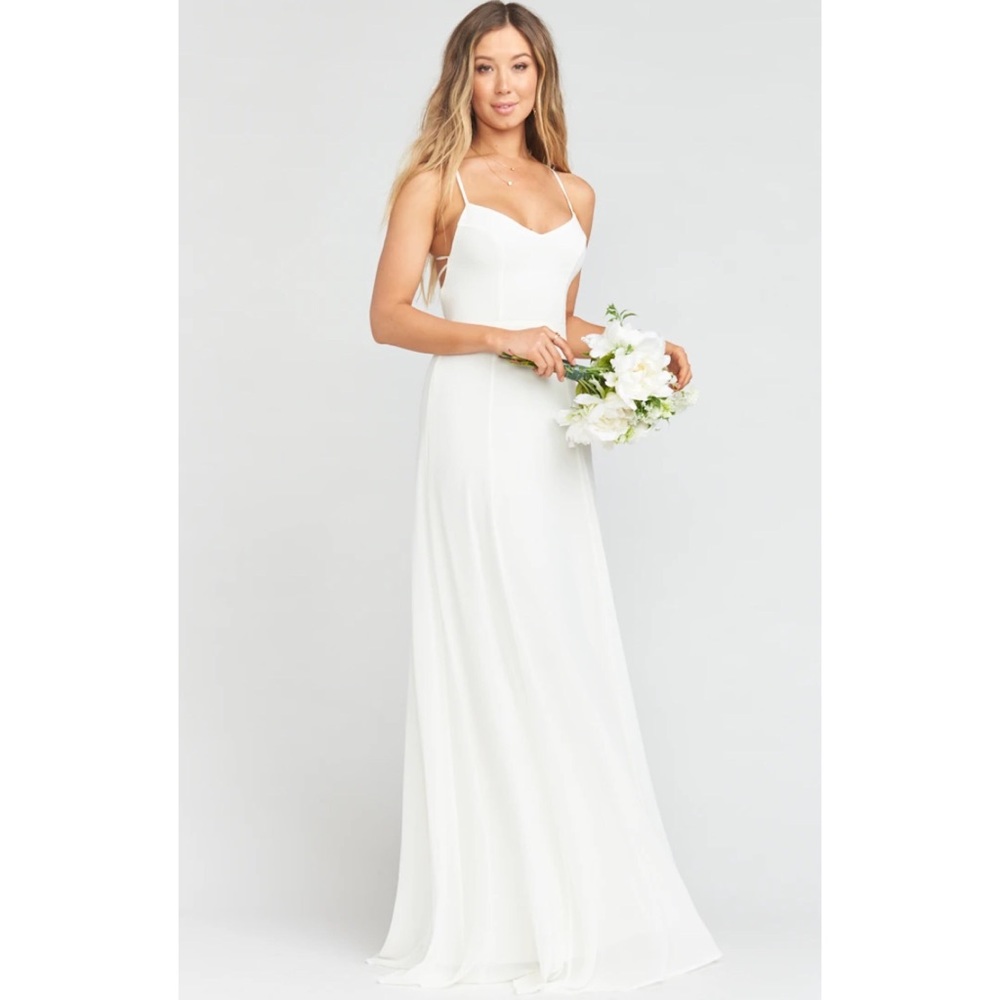 Show Me Your Mumu Goddess Godshaw White Ivory M